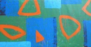 Abstract Paintings by Brad Bannister.