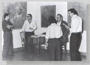 In the studio of Via Laurina