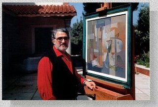Balsamo at his easel
