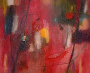 ANA ZANIC ART. Abstract acrylic and watercolor paintings. Synaesthetic color values in the emotionally charged world of abstract forms