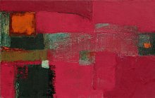 Abstract oil paintings in the expressionist tradition by Swedish artist Eva Ryn Johannissen