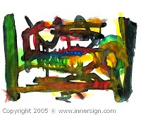 Abstract art prints on canvas. Printable images on cd-rom.